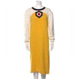 Bob Mackie
Colorblock Pattern Midi Length Dress